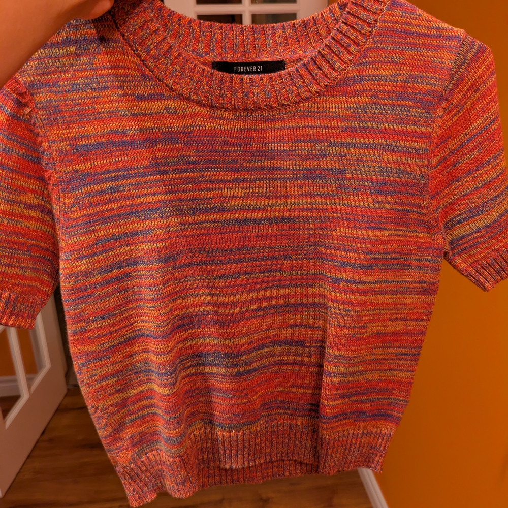 Forever 21 Multicolor Knit Sweater